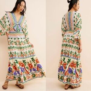 L6. FARM Rio Multicolor Floral Maxi Dress